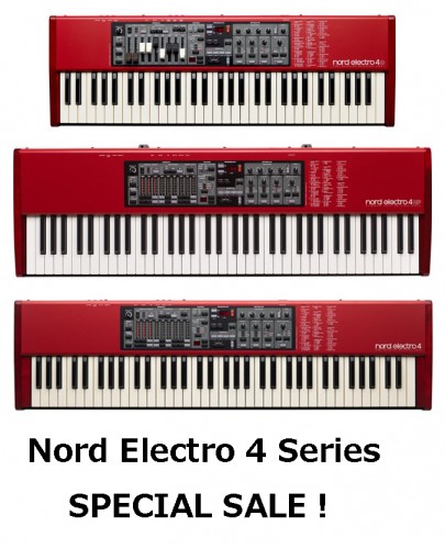 Clavia nord electro 4シリーズ　大特価セール！展示品特価も！！