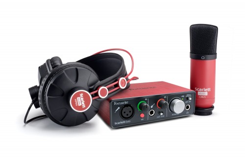 Focusrite Scarlett Solo Studio Pack レコーディングに必要なすべてをパッケージ！ 音楽制作入門に最適な