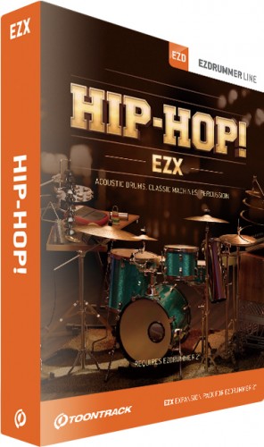 百科事典並の収録内容！ヒップホップ専用EZX拡張ドラム音源 EZX HIP-HOP !
