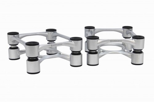 アルミ削り出しのスピーカースタンドIsoAcoustics Aperta（アペルタ）シリーズにシルバーモデルが登場