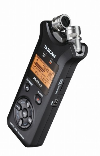 ミュージシャンに最適な24bit/96kHz対応 リニアPCMレコーダー　TASCAM DR-07MKIIJ発売