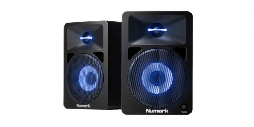 光る！コンパクトモニタースピーカーNUMARK N-Wave 580L