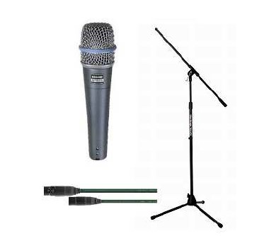 SHURE BETA-57A マイクスタンド & ケーブルセットキャンペーン