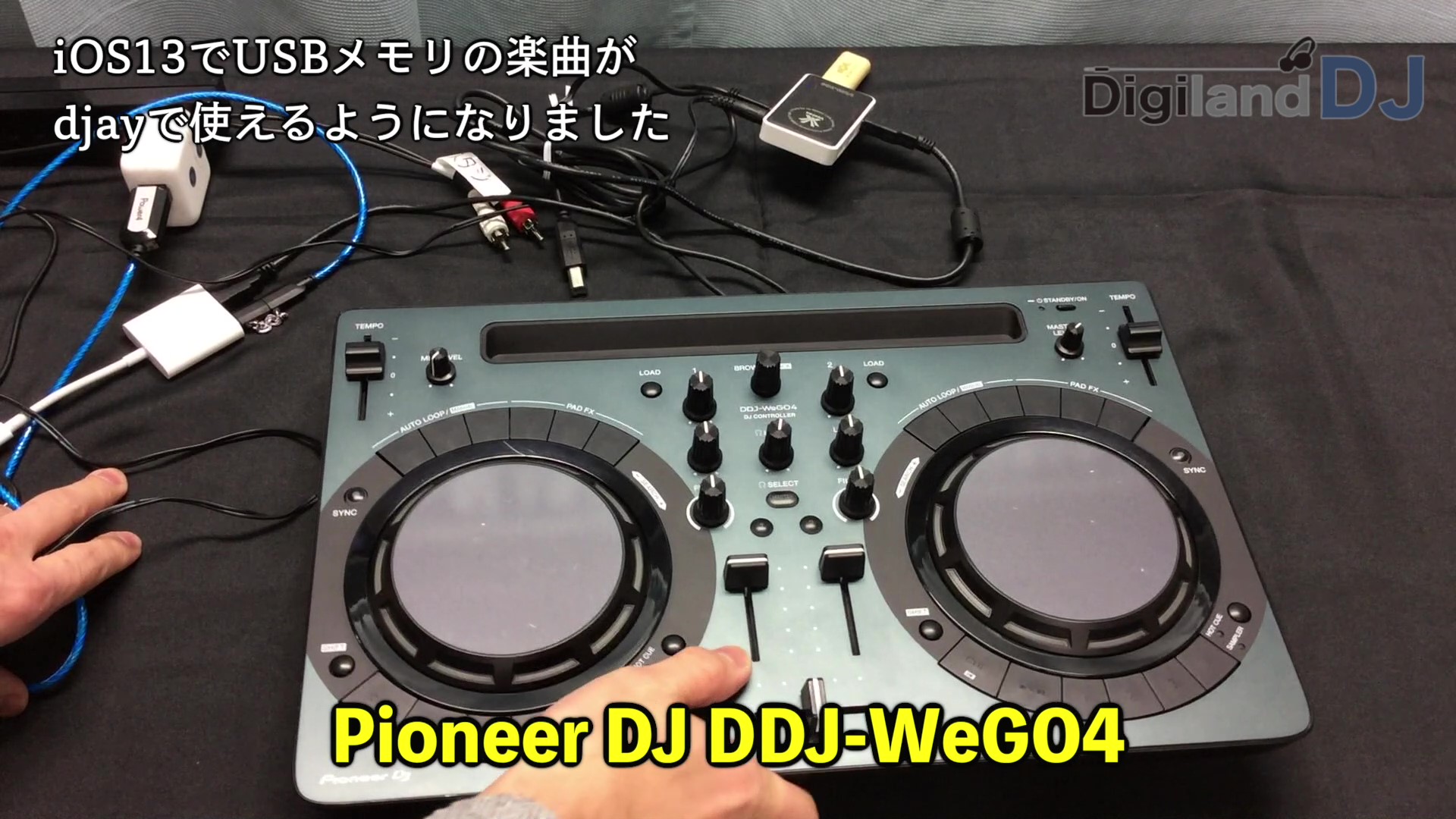 Pioneer DJ DDJ-400 Apple純正カメラアダプター Pioneer DDJ-400 Apple純正USB 3カメラアダプタ付き