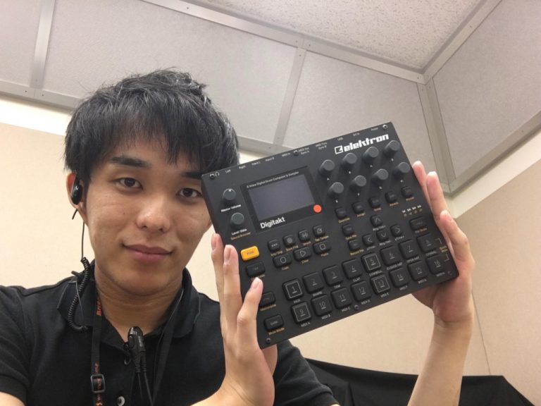 【ELEKTRON/Digitakt】ソフトの音源だけで曲作りをしていた自分がハードのドラムマシンを購入しました