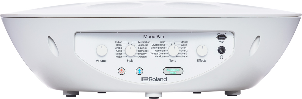 Roland moodpan MN-10 デジタル　ハンドパン ハンドパンの癒しを進化させた電子楽器、Roland「Mood Pan MN-10