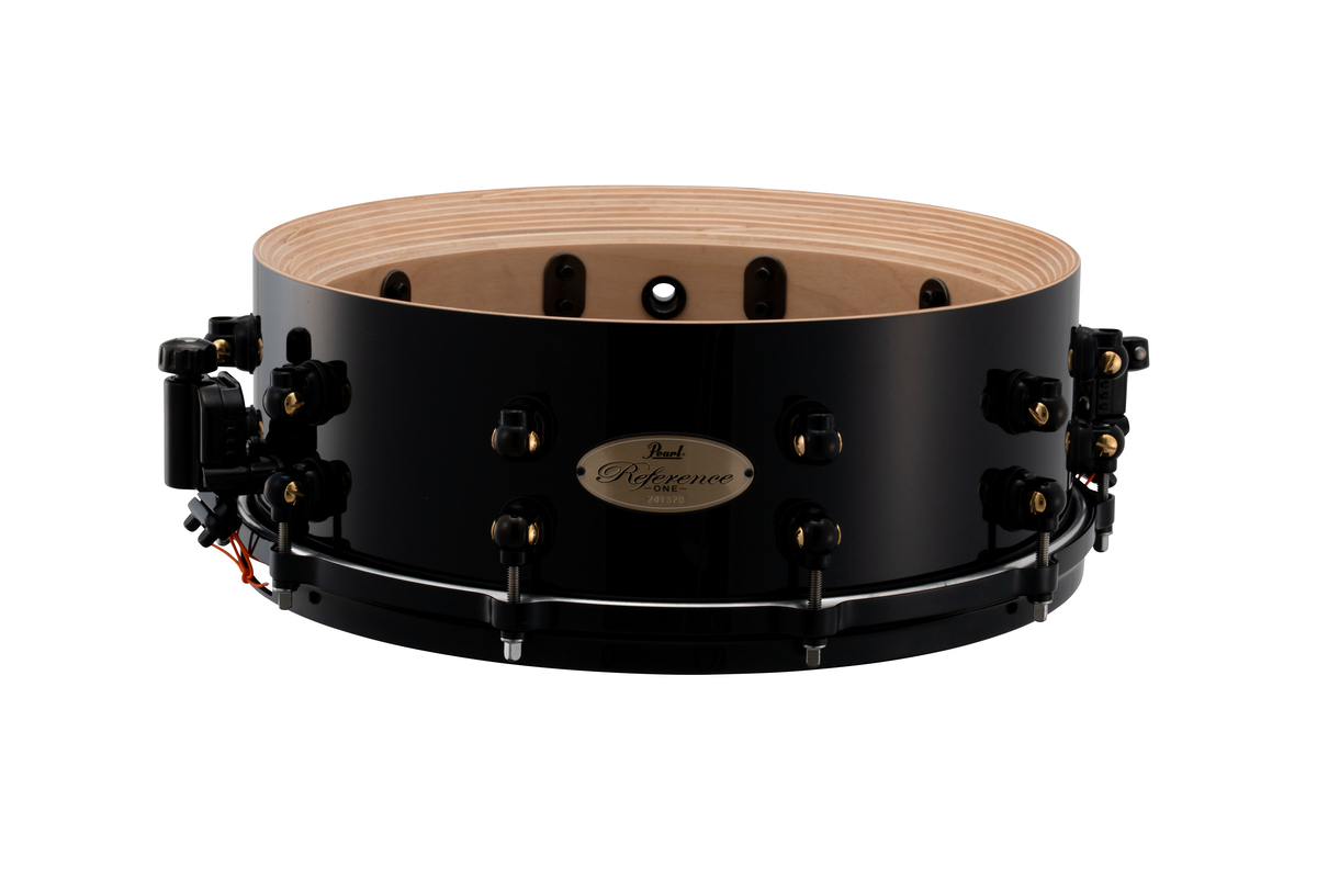 Pearl 「Reference One 20ply」限定スネア―漆黒を纏った超極厚