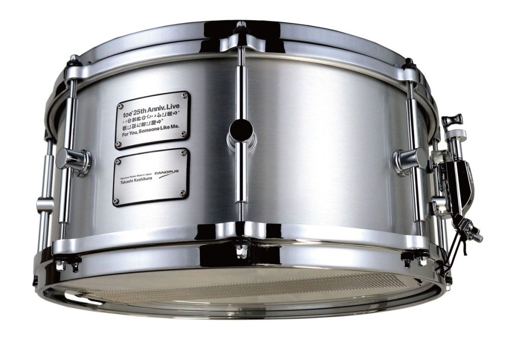 CANOPUS TKT-1465AL3｜toe柏倉隆史 25周年記念スネアが限定受注