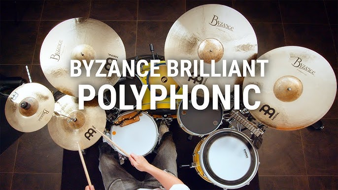 MEINL Cymbals　Byzance PolyphonicにSPOT生産モデルとしてブリリアント仕様のモデルが登場