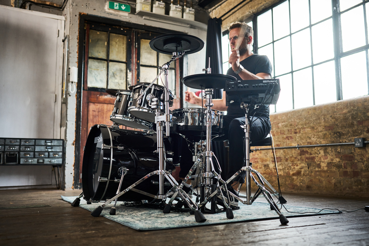 RolandよりV-Drumsのニューモデルが4機種登場　新しい音源モジュールやパッドも併せて登場