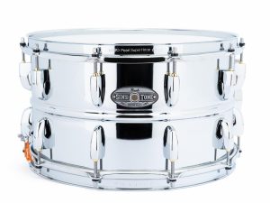 Pearl　SensiTone Heritage Alloy 14″x8″ 新登場 ― モダンに進化したスチールスネア