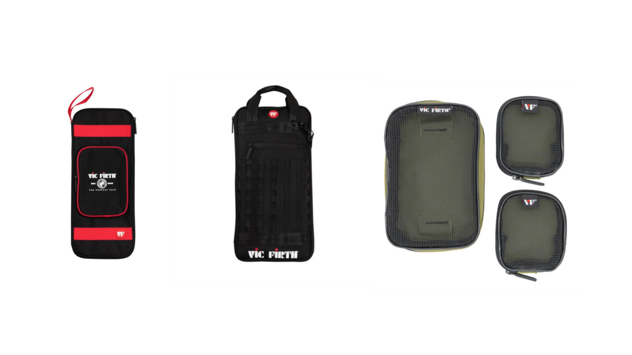 VIC FIRTHよりスティックバッグ2品番とアクセサリーポーチが登場