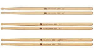 MEINL Stick&Brush新作、プロドラマー監修3モデル登場