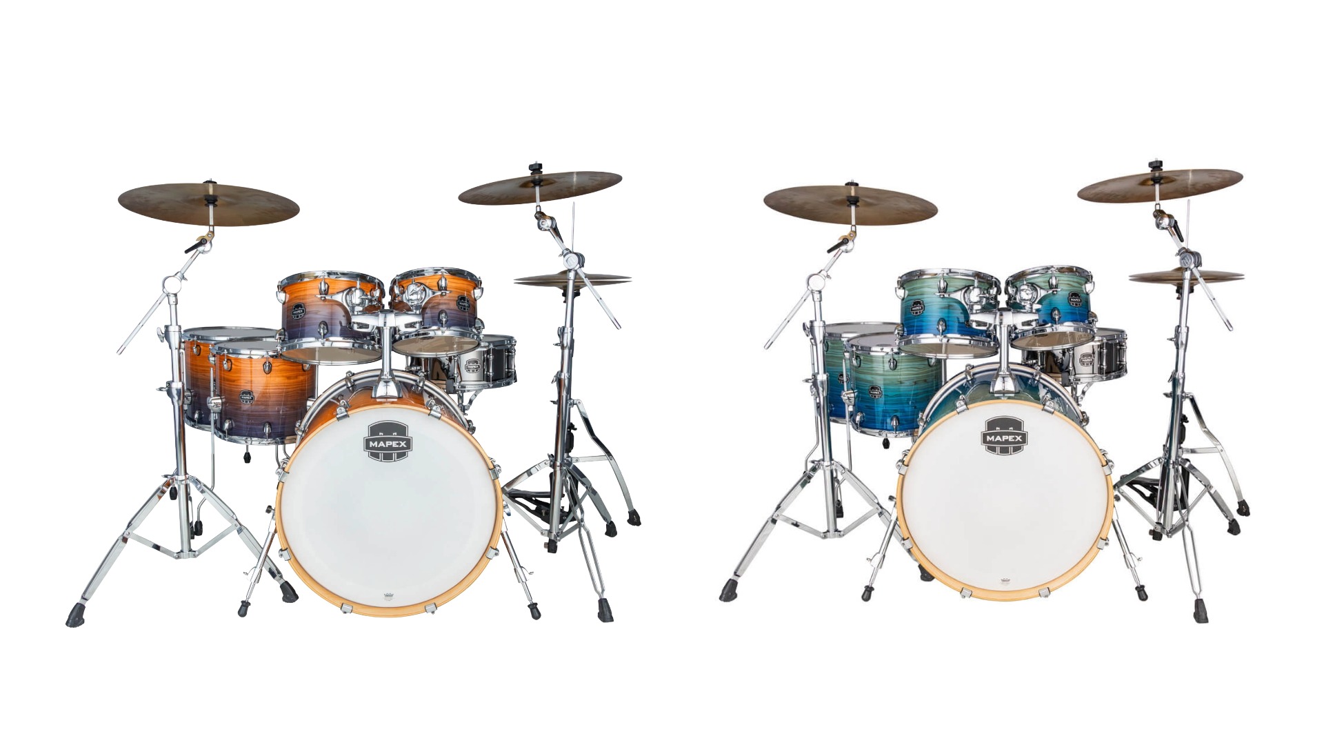 砂漠の夕暮れとビーチリゾートを表現した美しさ。MAPEX「Armory Special Edition」ドラムセットを解説