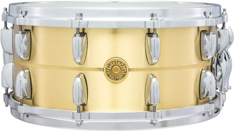 【スネアドラム】 Gretsch USAカスタムシリーズにベルブラスシェルのモデルG-4169BBRが登場