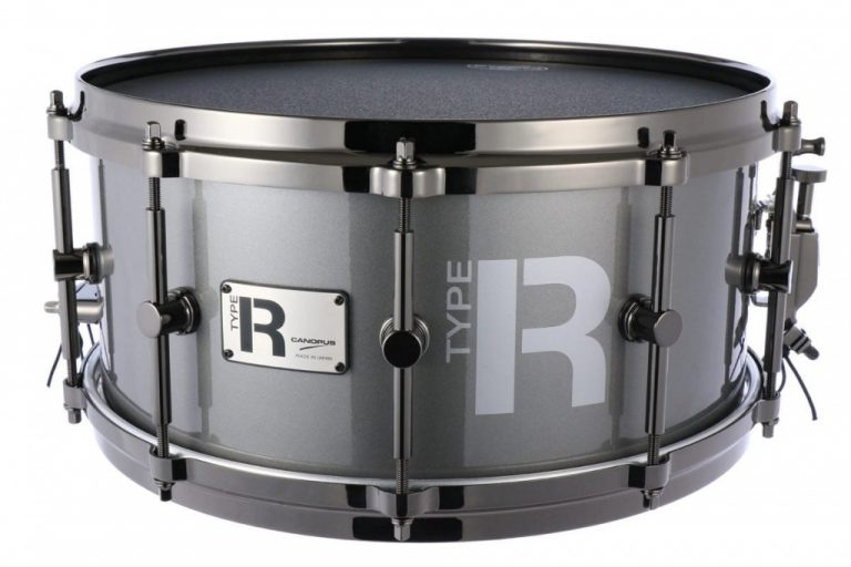 【スネア】ロックな1台。 CANOPUS (カノウプス) が「パワーと音飛び」を意識したスネア、 TYPE R SERIES を発表。