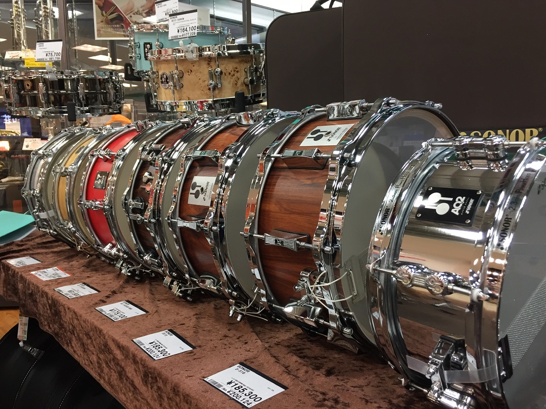 【ドラムショー】”DRUMS SHOW札幌”開催！【ドラム大展示会】-札幌パルコ店-