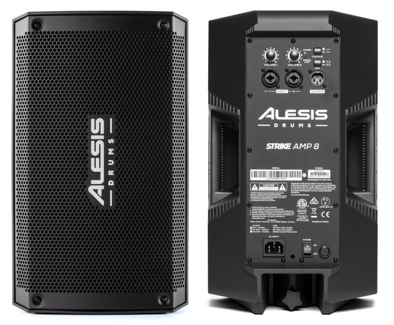 【新製品スピーカー】ALESIS STRIKE AMP 8｜2000Wの大出力を誇る電子ドラム用パワードスピーカー 特集記事｜MyDRUMS