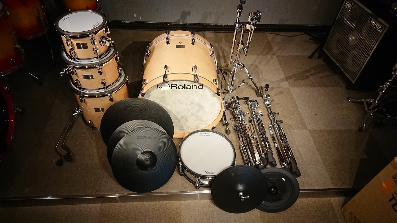 【レビュー】2021/5/29（土）発売 Roland V-Drums新製品「VAD706」を組み立てて叩いてみました！