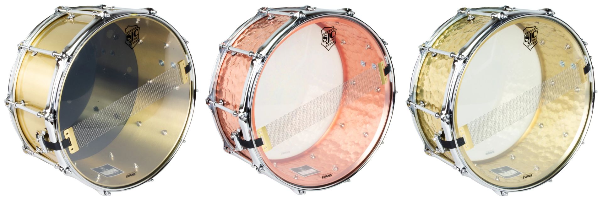 【NAMM2023:スネアドラム】SJC Custom Drumsから金属シェルを採用したスネア3機種発表！