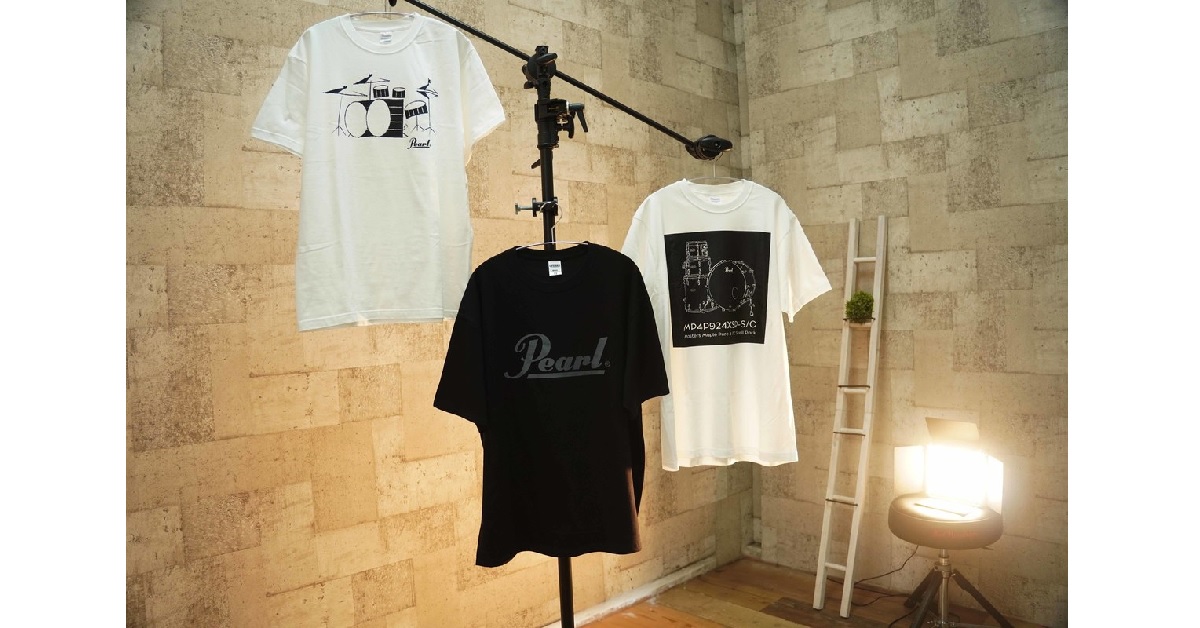 PearlよりニューデザインのTシャツが3種登場