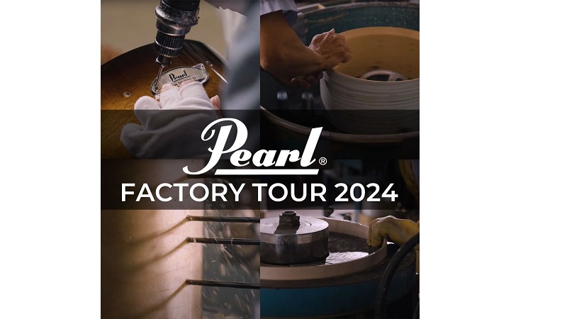 Pearlファクトリーツアーレポート　ツアー限定オーダーモデルもご紹介！