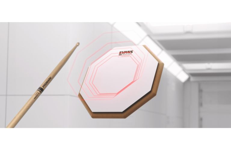 リズム強化！EVANSの新しい練習パッド “Attacktile” Mountable Drum Pad