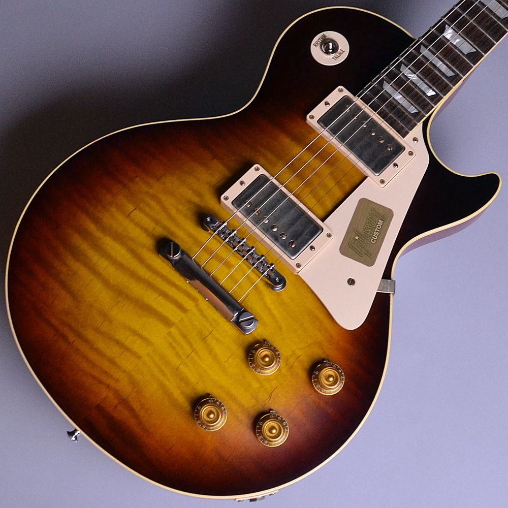 Standard Historic 1959 Les Paul Standard VOS_Faded Tobacco (FT) 【S/N:R9 61273】のボディトップ-アップ画像