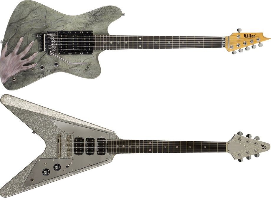 【エレキギター】Killerよりルーク篁シグネチャーNEWモデル「KG-SPELLBIND GRAVE STONE/W」「KG-TRIUMPH ...