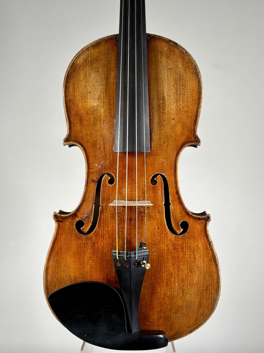 バイオリン　ノーラベル ヨーロッパ製 Modern German Violin No Label, Germany, ca1880 - 弦楽器
