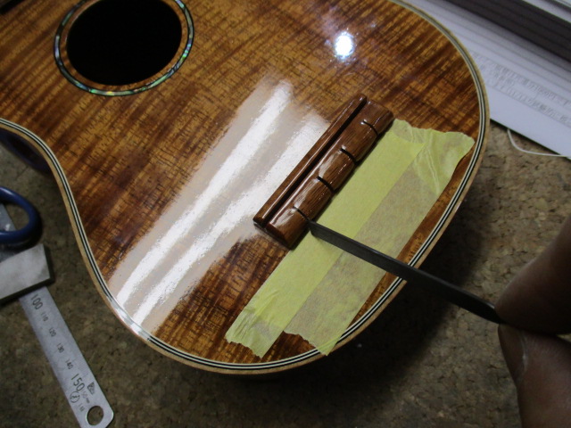 ウクレレLowG加工、サドル交換～デュエリストのリペア奮闘記 turn4