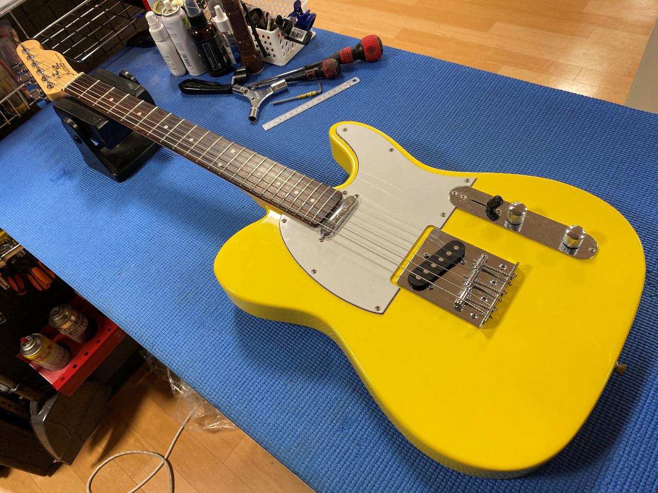 リペアマン遠藤のリペアブログ～その36～全体調整の巻！ - ギター